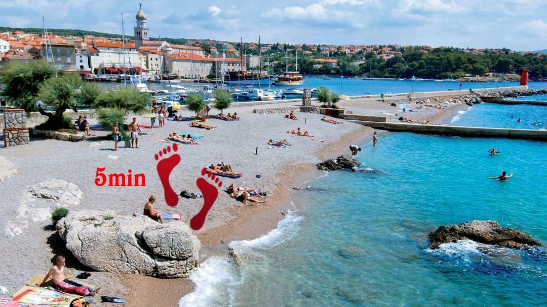 Apartman Jezevac Krk Town Extérieur photo